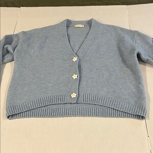 Altar’d State size medium light blue cardigan